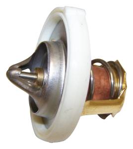 Cooling - Thermostats - Crown Automotive Jeep Replacement - Crown Automotive Jeep Replacement Thermostat Secondary Thermostat Located Between Coolant Adapter And Cylinder Head 203 Degrees Incl. Seal  -  55111017AB