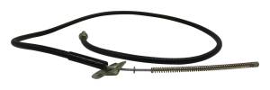 Crown Automotive Jeep Replacement - Crown Automotive Jeep Replacement Parking Brake Cable Rear Right w/11 in. Brakes 62 in. Long Bolt On Style  -  J5355324 - Image 2