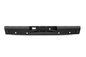 Fab Fours Red Steel Rear Bumper - DR10-RT2950-1