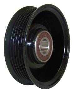 Engine - Pulleys - Crown Automotive Jeep Replacement - Crown Automotive Jeep Replacement Drive Belt Idler Pulley 100mm 6 Groove  -  53002903