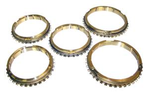 Crown Automotive Jeep Replacement Synchronizer Repair Kit Includes 5 Synchro Rings  -  SRKAX5