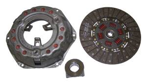 Crown Automotive Jeep Replacement - Crown Automotive Jeep Replacement Clutch Kit Incl. Clutch Disc/Pressure Plate/Throwout Bearing/Pilot Bearing/Clutch Fork 10.5 in. Clutch Disc 10 Splines 1.125 in. Spline Dia.  -  5354689K - Image 1