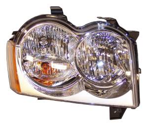 Crown Automotive Jeep Replacement Head Light Assembly Right Incl. Bulbs/Harness  -  55156350AF