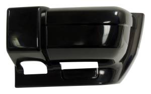 Crown Automotive Jeep Replacement - Crown Automotive Jeep Replacement Bumper Cap Front Left Flat Black  -  5DY01TZZAC - Image 2