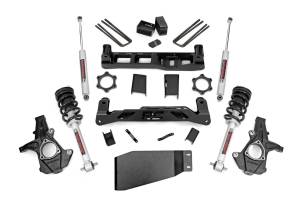 Rough Country Suspension Lift Kit w/Shocks 5 in. Lift Incl. Lidted Struts Rear N3 Shocks - 26231