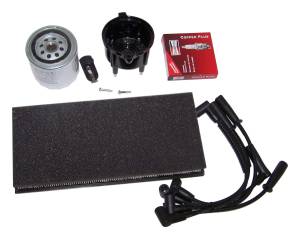 Crown Automotive Jeep Replacement Tune-Up Kit Incl. Air Filter/Oil Filter/Spark Plugs  -  TK26