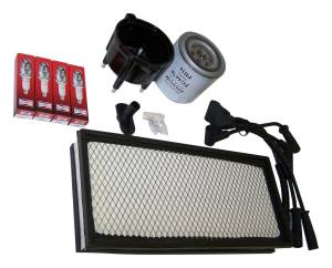 Ignition - Tune-Up Kits - Crown Automotive Jeep Replacement - Crown Automotive Jeep Replacement Tune-Up Kit Incl. Air Filter/Oil Filter/Spark Plugs  -  TK16