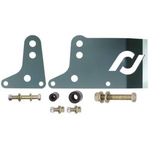 RockJock Trac Bar Relocation Kit Front Incl. Inner/Outer Brackets Hardware Some Welding Required - CE-9807FTBK