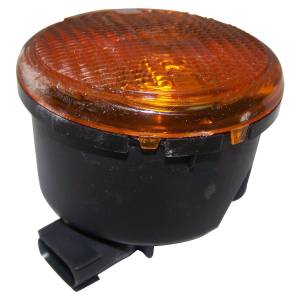 Lights - Parking Lights - Crown Automotive Jeep Replacement - Crown Automotive Jeep Replacement Parking Light Right Amber Lens  -  55077884AD