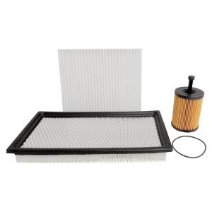 Crown Automotive Jeep Replacement - Crown Automotive Jeep Replacement Master Filter Kit For Use w/2007-09 MK Compass/Patriot/Caliber w/2.0L Diesel Engine Incl. Air/Oil/Cabin Air Filters  -  MFK17 - Image 2