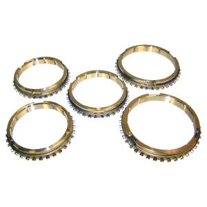 Crown Automotive Jeep Replacement - Crown Automotive Jeep Replacement Synchronizer Repair Kit Includes 5 Synchro Rings  -  SRKAX5 - Image 2