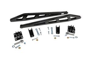 Rough Country Traction Bar Kit For 0-7.5 in. Lift Incl. Traction Bars Axle Brackets Frame Brackets Hardware - 1069