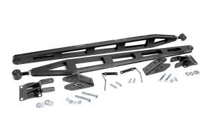 Suspension - Traction Bars - Rough Country - Rough Country Traction Bar Kit For Models w/0-7.5 in. Lift Incl. Traction Bars Axle Brackets Frame Brackets Hardware - 11001