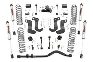 Rough Country Suspension Lift Kit w/Shocks 3.5 in. Lift Incl. Control Arm Drop V2 Monotube Shocks - 66870