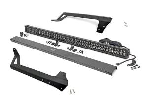 Rough Country LED Light Bar Windshield Mounting Brackets For 50 in. - 70504BLDRLA