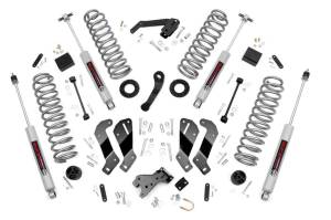 Rough Country Suspension Lift Kit w/Shocks 3.5 in. Control Arm Drop Easy Bolt-On installation Premium N3 Series Shocks - 69430