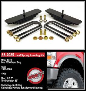 ReadyLift - ReadyLift Front Leveling Kit 2 in. Lift w/Mini Leaf Kit/Alignment Bushings/U-Bolts/All Hardware/Allows Up To 35 in. Tire - 66-2085 - Image 3