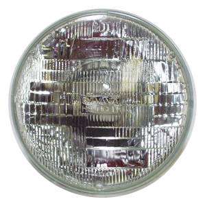 Crown Automotive Jeep Replacement Headlamp Bulb Sealed Beam Blue 7 in. Round Fits LH(Driver) Side Or RH(Passenger) Side  -  154905AA