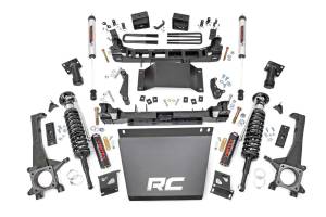 Rough Country - Rough Country Suspension Lift Kit w/Shocks 6 in. Lift w/V2 Shocks w/Vertex Coilovers - 74757 - Image 1
