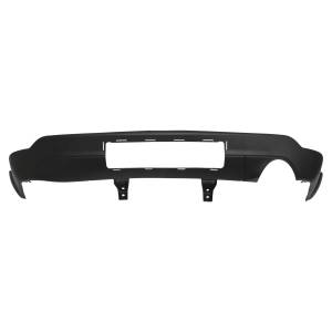 Crown Automotive Jeep Replacement - Crown Automotive Jeep Replacement Rear Bumper Fascia Lower Black Textured w/Tow Package  -  68111468AA - Image 1