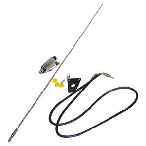 Crown Automotive Jeep Replacement Antenna Kit Incl. Mounting Bracket Chrome  -  8127842K
