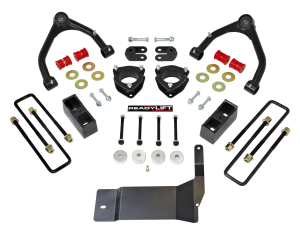 ReadyLift SST® Lift Kit 4 in. Front/1.75 in. Rear Lift w/Tubular Upper Control Arms For Vehicles w/OE Aluminum Or Stamped Steel Control Arms - 69-3414