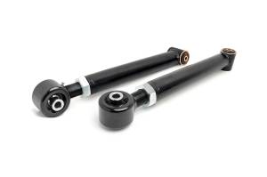 Rough Country - Rough Country X-Flex Control Arm Set Rear Lower Incl. 2 Tubular Adjustable Control Arms w/X-Flex Joints Polyurethane Bushings Sleeves Grease Fittings - 11370 - Image 2