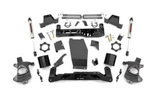 Rough Country - Rough Country Suspension Lift Kit w/Shocks 6 in. Lift V2 Monotube Shocks Stock Cast Steel - 22675 - Image 2