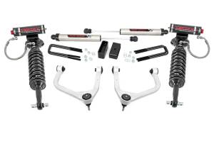 Rough Country Suspension Lift Kit w/Shocks 3.5 in. Lift Incl. Forged Upper Control Arms w/V2 Shocks - 29557