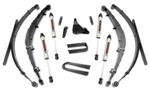 Rough Country - Rough Country Suspension Lift Kit 6 in. Includes Valved N3 Series Shock Absorbers Lifted Leaf Springs Sway-Bar And Track Bar Drop Brackets U-Bolts w/Hardware - 49770 - Image 2