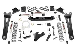 Rough Country - Rough Country Suspension Lift Kit w/Shock 6 in. Radius Arms 3.5 in. Diameter Axle V2 Monotube Shocks Factory Rear Overload Springs Includes Installation Instructions - 51270 - Image 2