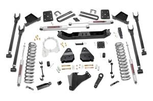 Rough Country - Rough Country 4-Link Suspension Lift Kit w/Shocks 6 in. Lift - 56020