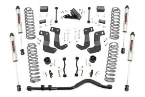 Rough Country - Rough Country Suspension Lift Kit w/Shocks 3.5 in. Lift Incl. Control Arm Drop V2 Monotube Shocks - 66870 - Image 2