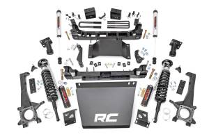 Rough Country - Rough Country Suspension Lift Kit w/Shocks 6 in. Lift w/V2 Shocks w/Vertex Coilovers - 74757 - Image 2