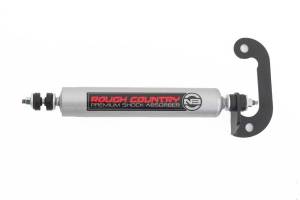 Rough Country Steering Stabilizer Easy Bolt-On Installation Improves Control And Handling Only fits w/Part No 16130 - 8731230
