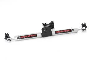 Rough Country N3 Dual Steering Stabilizer Incl. Mounting Brackets and Hardware - 8734930