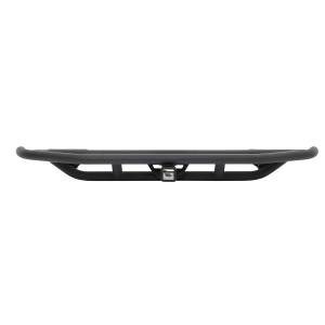 Smittybilt SRC Rear Bumper w/Hitch Black Textured No Drill Installation Does Not Incl. Tire Mount - 76611