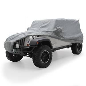Smittybilt - Smittybilt Jeep Cover Incl. Heavy Duty Grommet Bag Lock Cable No Drill Installation - 835 - Image 2