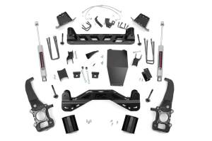 Rough Country Suspension Lift Kit w/Shocks 6 in. Lift - 54620