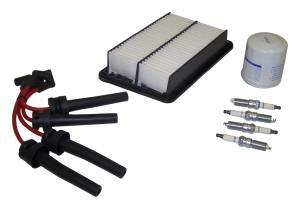 Crown Automotive Jeep Replacement Tune-Up Kit Incl. Air Filter/Oil Filter/Spark Plugs  -  TK43