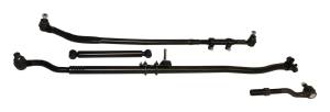 Steering - Steering Linkages - Crown Automotive Jeep Replacement - Crown Automotive Jeep Replacement Steering Kit Incl. All 4 Tie Rod Ends/Adjusters With Hardware/Steering Stabilizer w/LHD  -  SK1