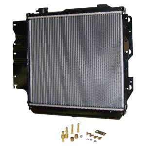 Crown Automotive Jeep Replacement - Crown Automotive Jeep Replacement Radiator 18 1/2 in. x 22 in. Core 2 Row Left Hand Drive  -  52080183 - Image 2