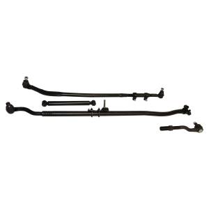 Crown Automotive Jeep Replacement - Crown Automotive Jeep Replacement Steering Kit Incl. All 4 Tie Rod Ends/Adjusters With Hardware/Steering Stabilizer w/LHD  -  SK1 - Image 2
