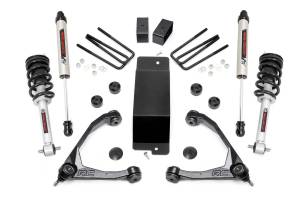 Rough Country - Rough Country Suspension Lift Kit w/Shocks 3.5 in. Lift Incl. Upper Control Arms Rear N3 Struts And V2 Monotube Stock Cast Steel - 19471 - Image 2