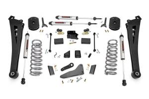 Rough Country - Rough Country Suspension Lift Kit 5 in. Lift Coil Springs Radius Arms Andamp V2 Shocks Gas - 37370 - Image 2