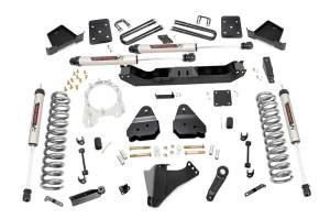 Rough Country - Rough Country Suspension Lift Kit 6 in. Radius Arm Drop Brackets N3 Series Shock Absorbers Can Run Up To 37x12.50 Wheel Designed Anti-Axle Wrap Rear Blocks w/V2 Kits - 50370 - Image 2