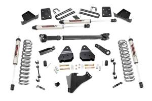 Rough Country - Rough Country Suspension Lift Kit w/Shocks 6 in. Lift Incl. Factory Rear Overload Springs 3.5 in. Axle Diameter Front Driveshaft V2 Monotube Shocks - 50371 - Image 2