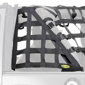 Smittybilt - Smittybilt Cargo Restraint System HD Black Side And Rear Curtains Incl. - 581135 - Image 3