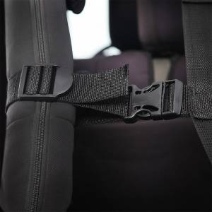 Smittybilt - Smittybilt Cargo Restraint System HD Black Side And Rear Curtains Incl. - 581135 - Image 7