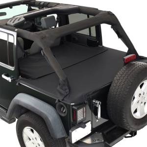 Smittybilt - Smittybilt Tonneau Cover Black Diamond Extension Covers Rear Seats - 761435 - Image 3